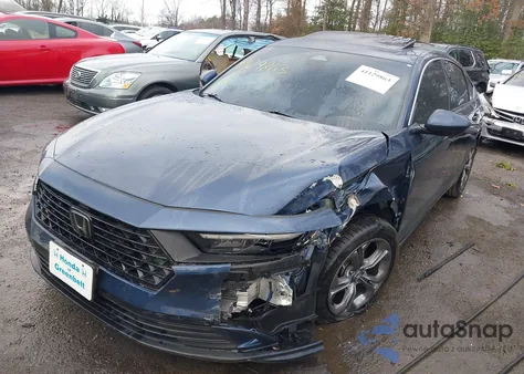 2024 Honda Accord Ex из США, поврежденный, VIN 1HGCY1F39RA008104